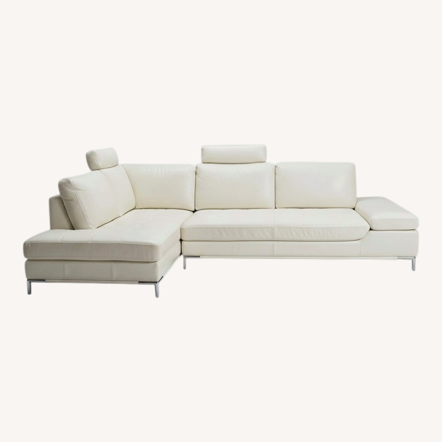 Modani Luxury Italian Leather Sectional sofa - image-0