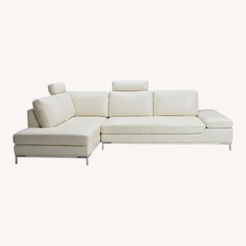 Used Modani Luxury Italian Leather Sectional sofa for sale on AptDeco