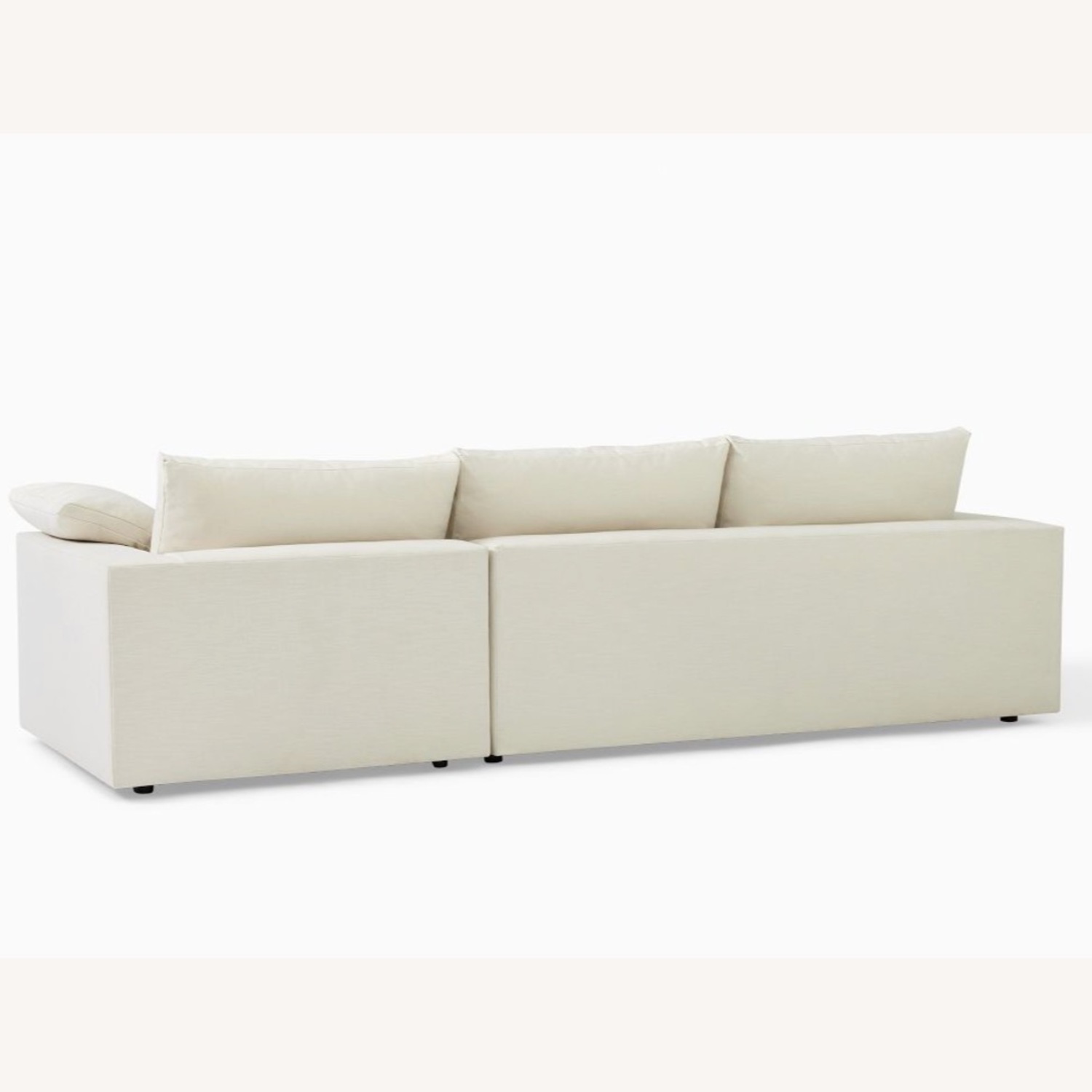 West Elm Harmony Modular 2 Piece Sleeper Sectional with Storage - image-5