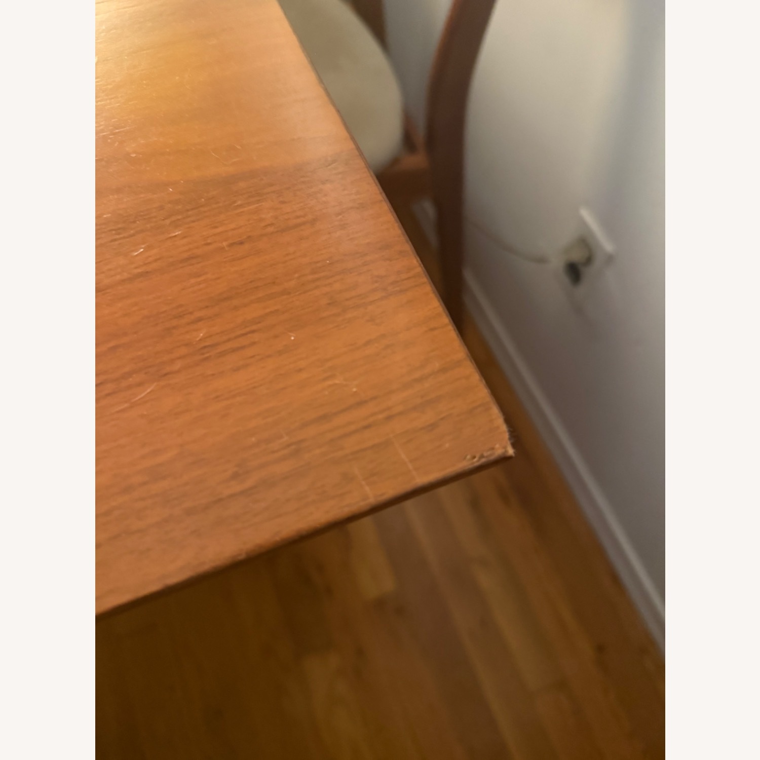 West Elm Wood Mid Century Extendable Dining Table - image-4
