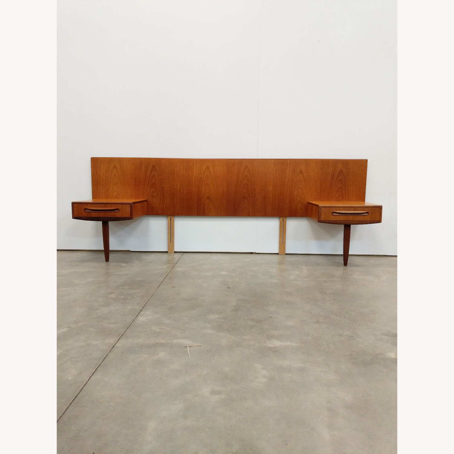 Vintage Mid Century Teak Headboard by G Plan - image-1