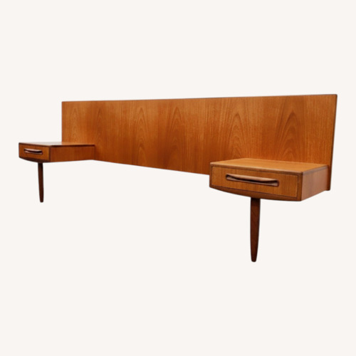 Used Vintage Mid Century Teak Headboard by G Plan for sale on AptDeco