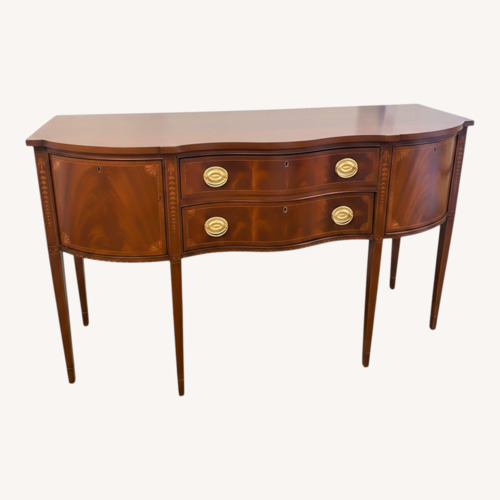 Used Council Solid Mahogany Hunt Board  for sale on AptDeco