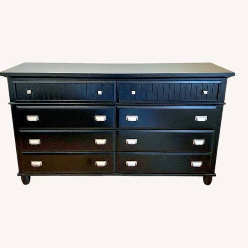 Used Bob's Discount Furniture Black Dresser for sale on AptDeco