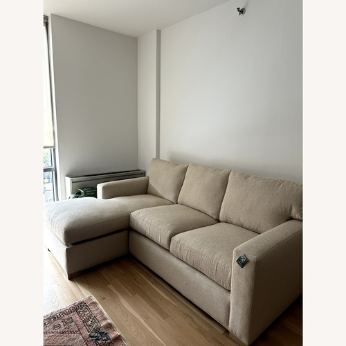 Used Crate & Barrel Axis Sectional Sofa for sale on AptDeco