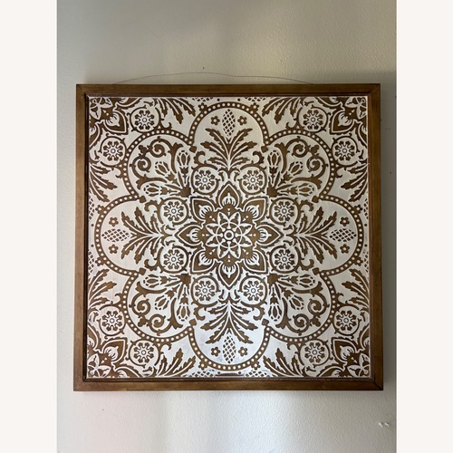 Used ALKANI Wooden Wall Art Sculpture for sale on AptDeco