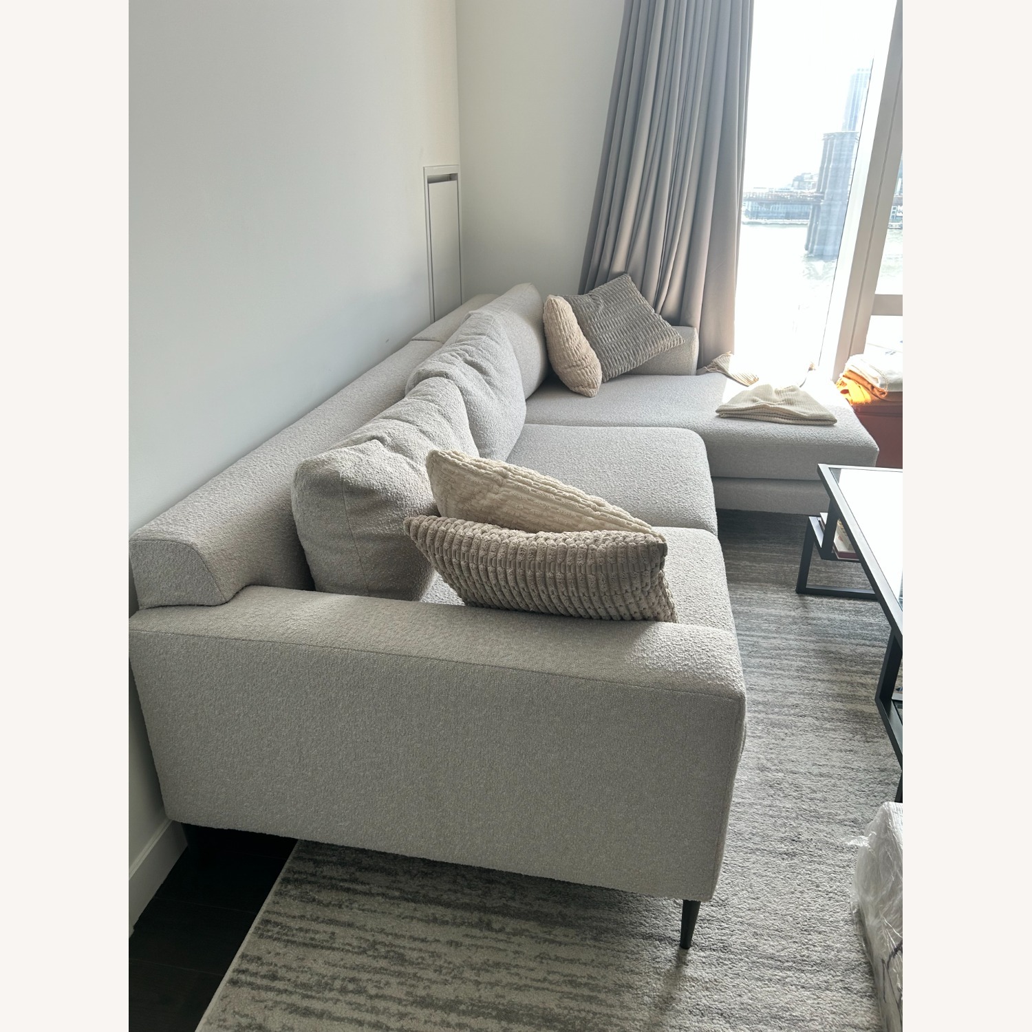 West Elm Harper Chaise Sectional - image-1