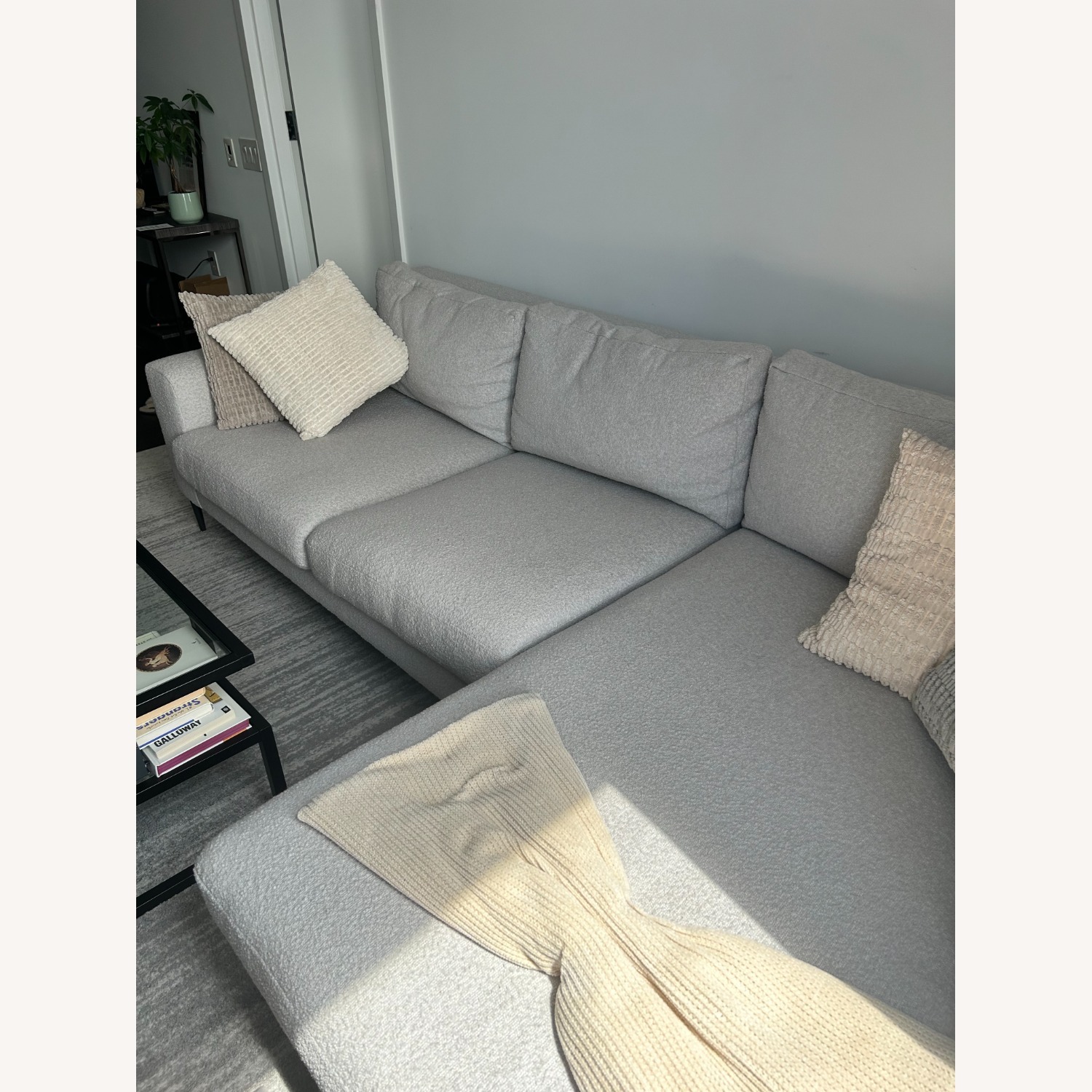 West Elm Harper Chaise Sectional - image-3