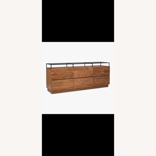 Used CB2 Lawson Light Brown Wood Dresser for sale on AptDeco