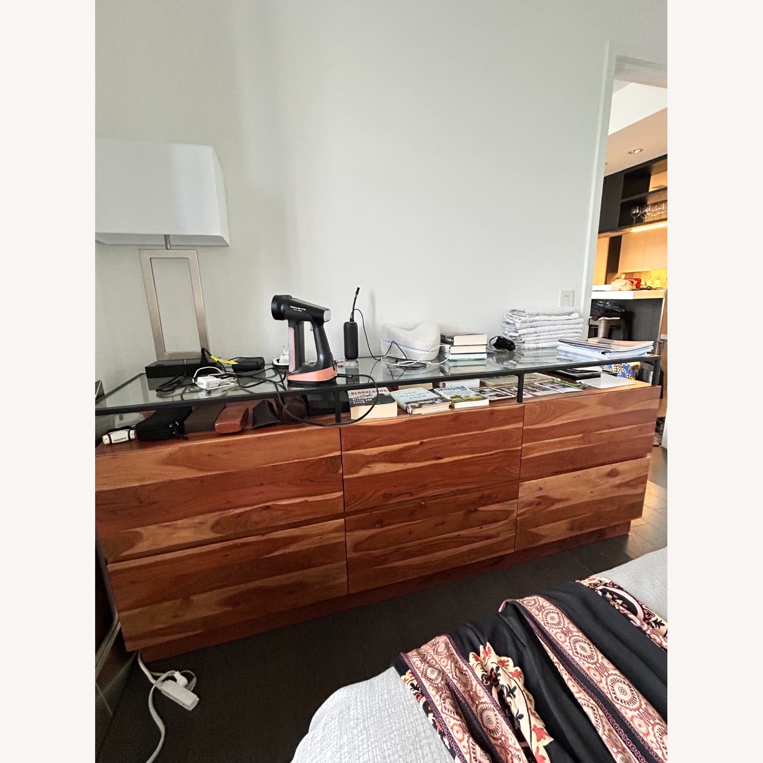 CB2 Lawson Light Brown Wood Dresser - image-2