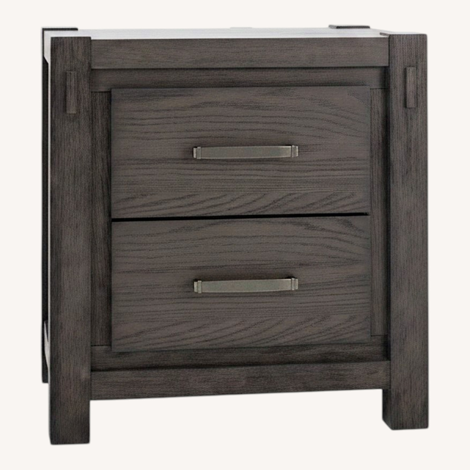 Raymour & Flanigan Rockwell Dark Brown Nightstands - image-0