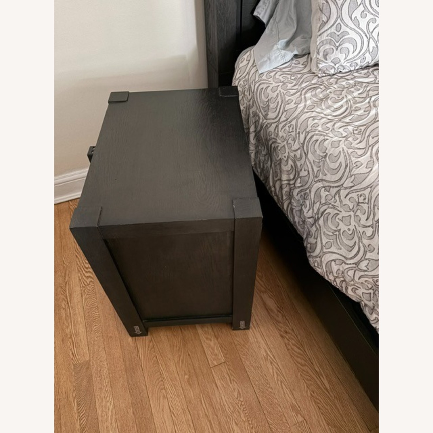 Raymour & Flanigan Rockwell Dark Brown Nightstands - image-3