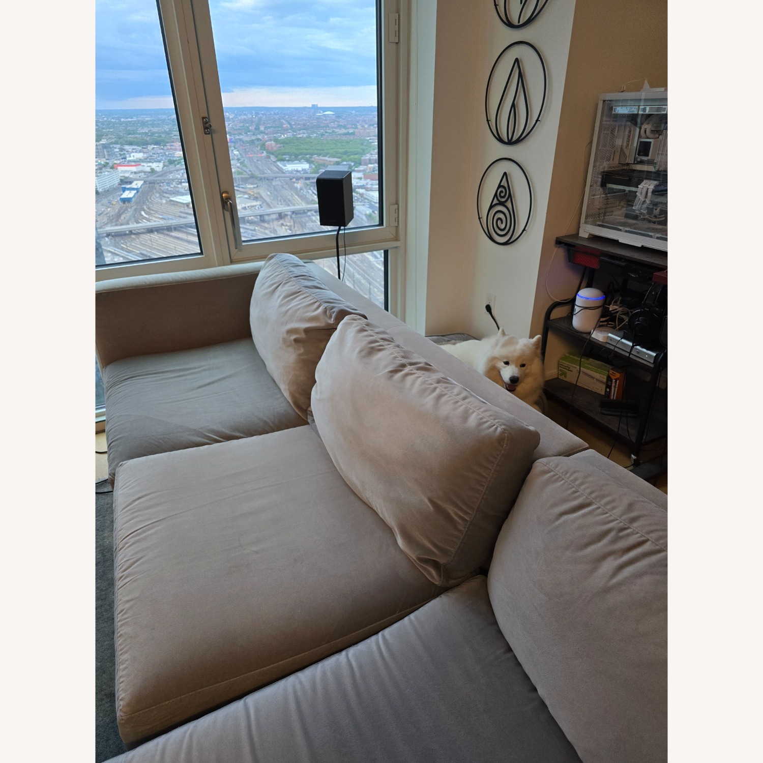 Room & Board Cade Sofa with Chaise - image-4
