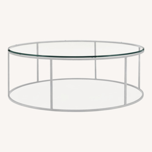 Used Room & Board Tyne Glass Coffee Table for sale on AptDeco