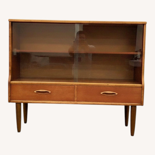 Used Vintage Mid Century Modern Teak Jentique Cabinet for sale on AptDeco