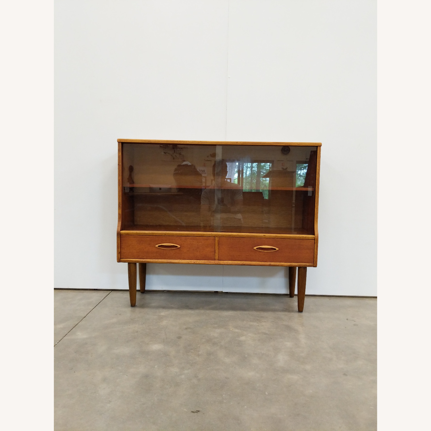 Vintage Mid Century Modern Teak Jentique Cabinet - image-1