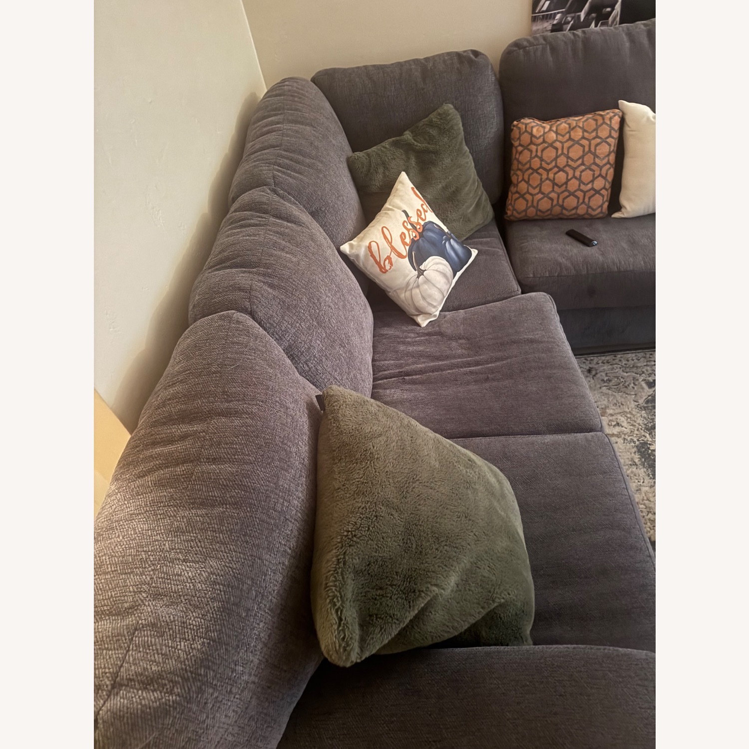 Dark Gray 3+ Piece Sectional - image-5