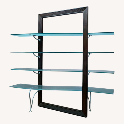 Used Cattelan Italia Flexa Frosted Glass Wall Unit for sale on AptDeco