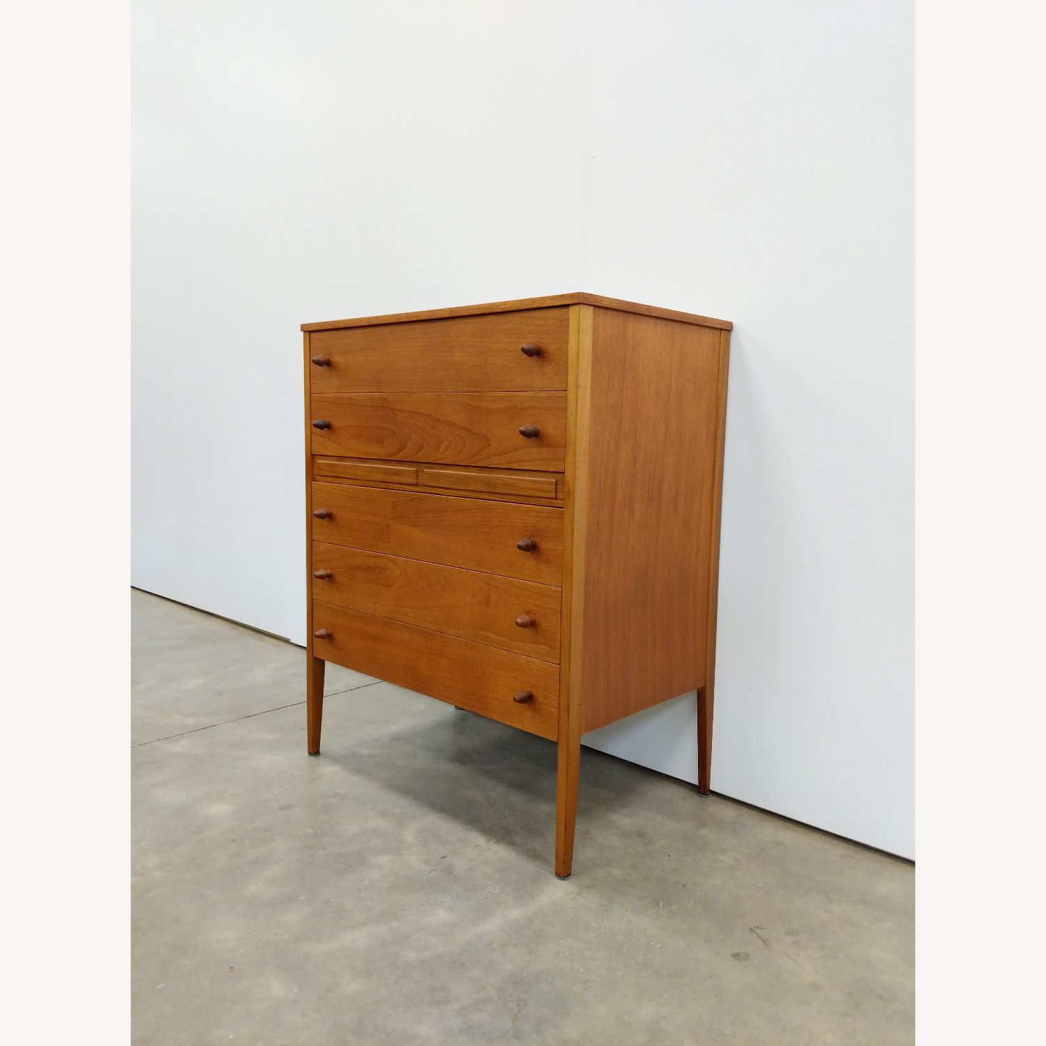 Vintage Mid Century Modern Teak Dresser - image-2