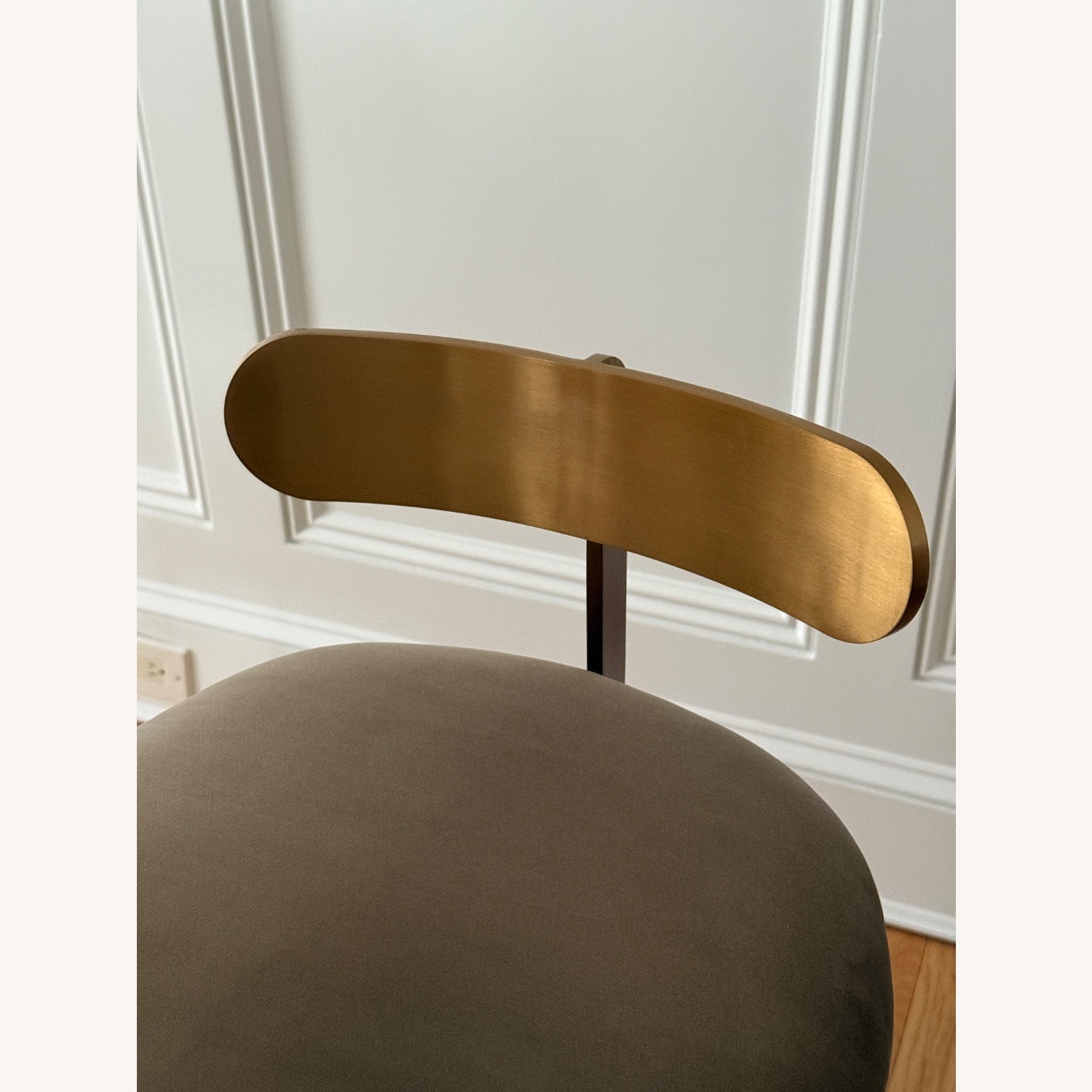 Brushed Brass Counter Stools - image-3