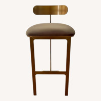 Brushed Brass Counter Stools