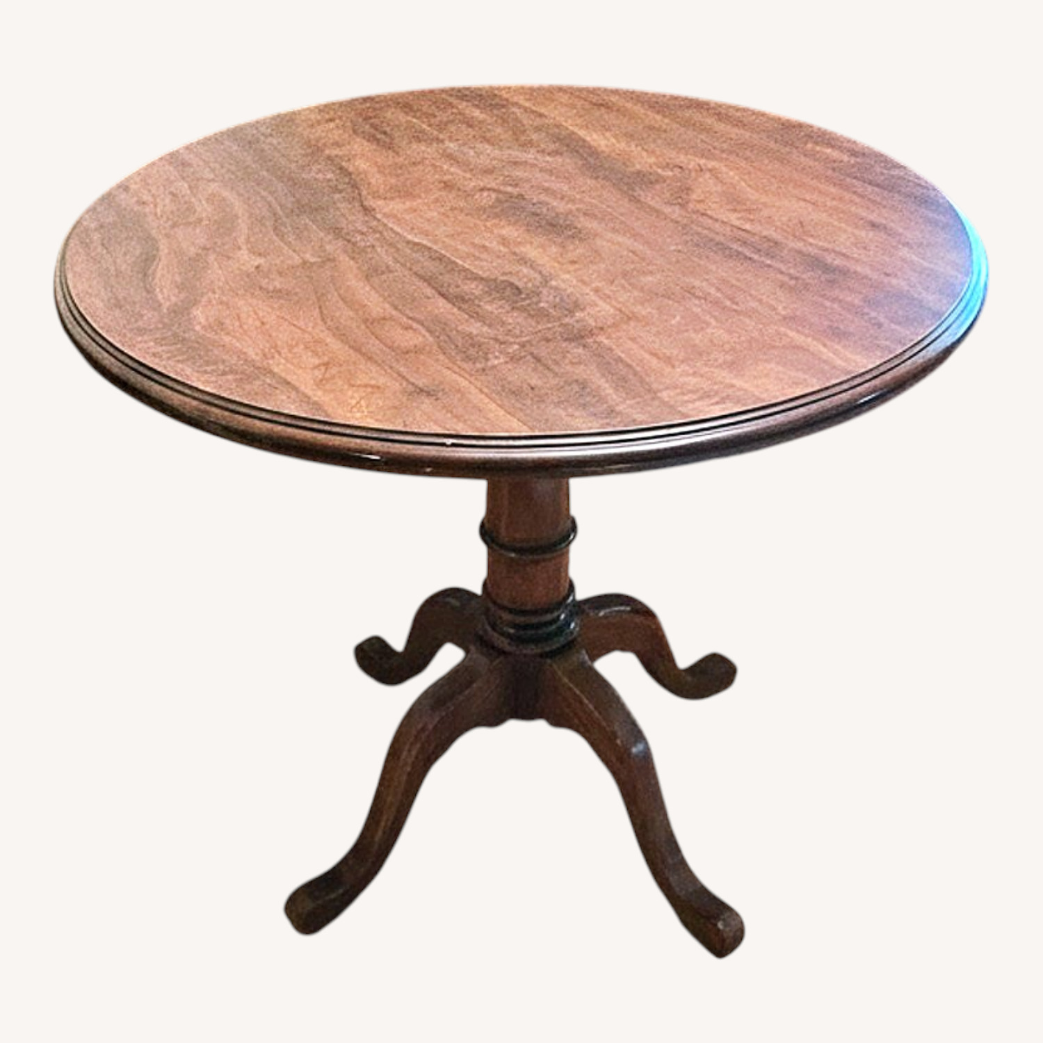 Ethan Allen Dark Brown Wood Table - image-0