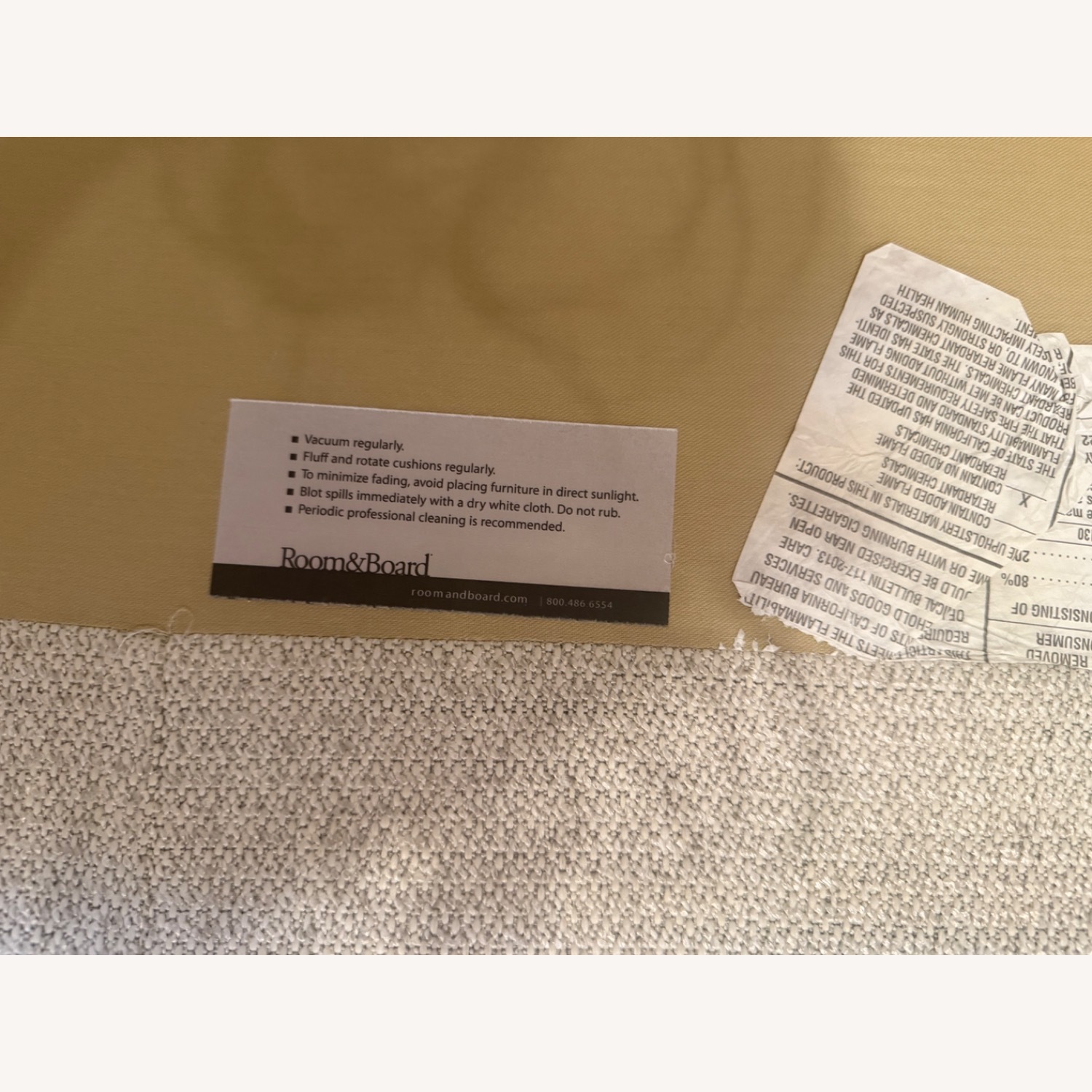 Room & Board 114” Cade Sofa in Orla Fabric - image-9