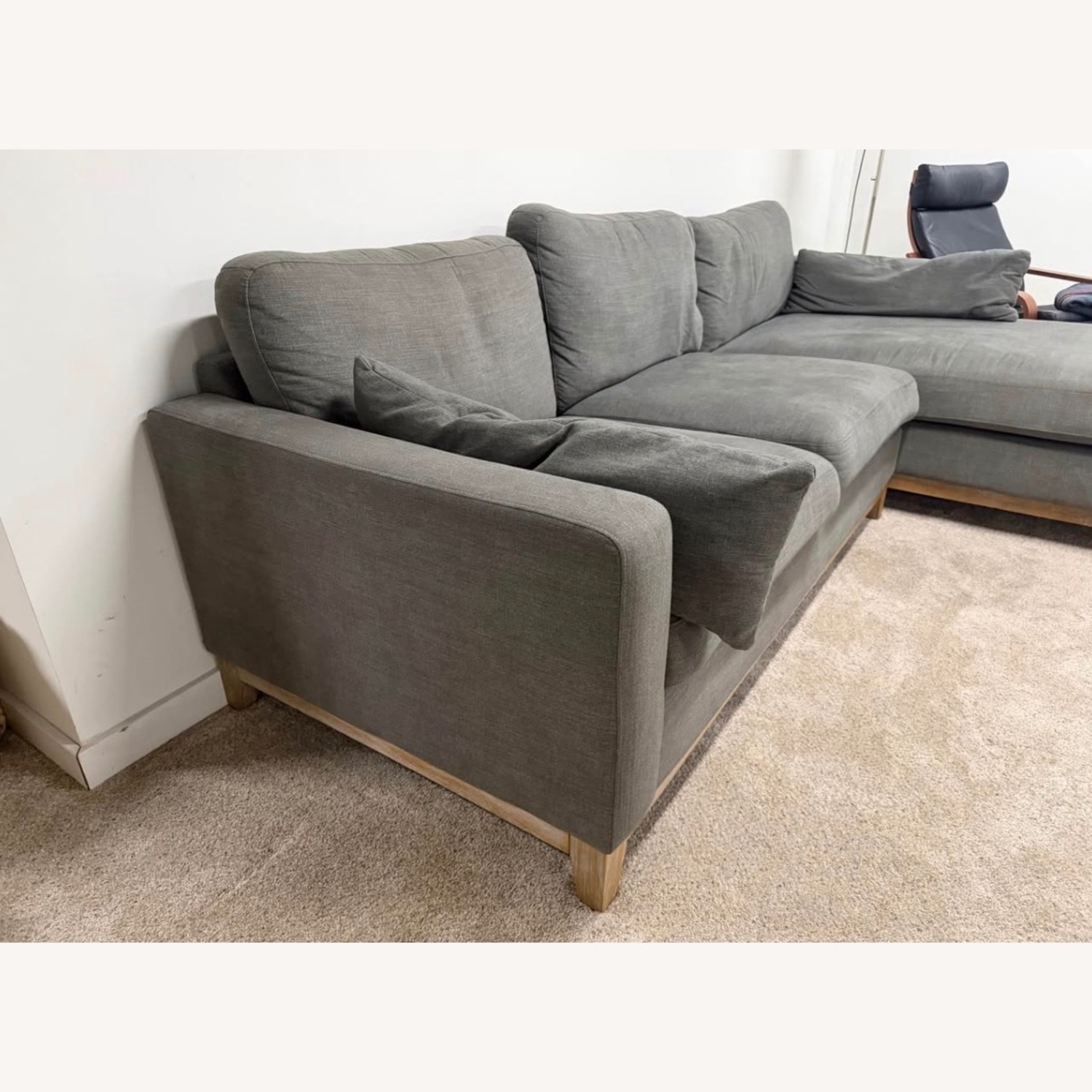 Dark Gray 2 Piece Sectional - image-4