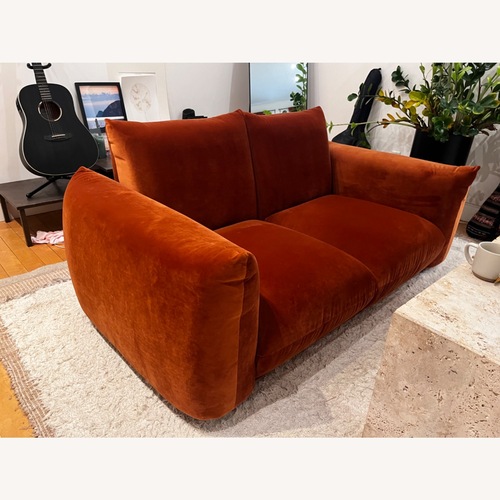 Used Velvet 2 Seater Sofa for sale on AptDeco
