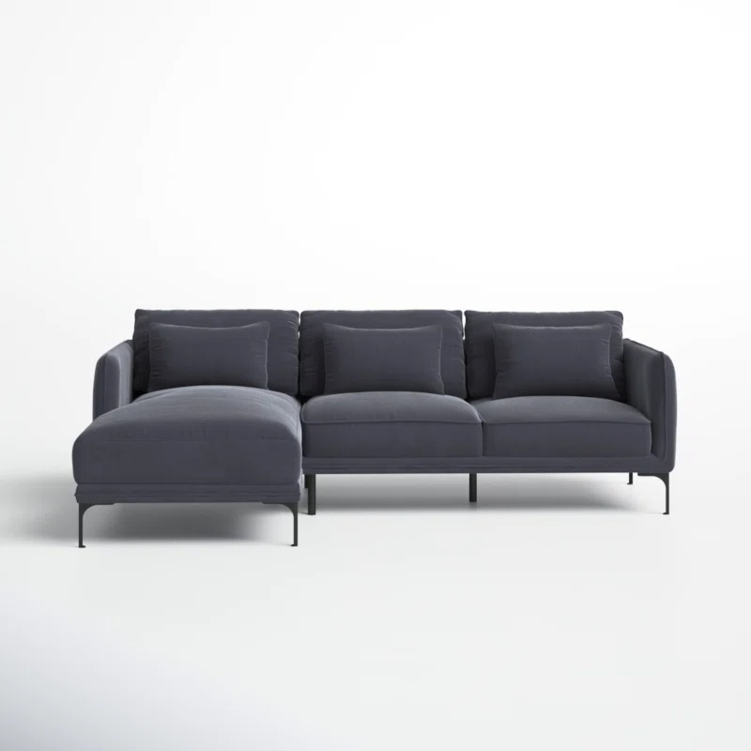 Allmodern Rae 2-Piece Upholstered Sectional with Chaise - image-4