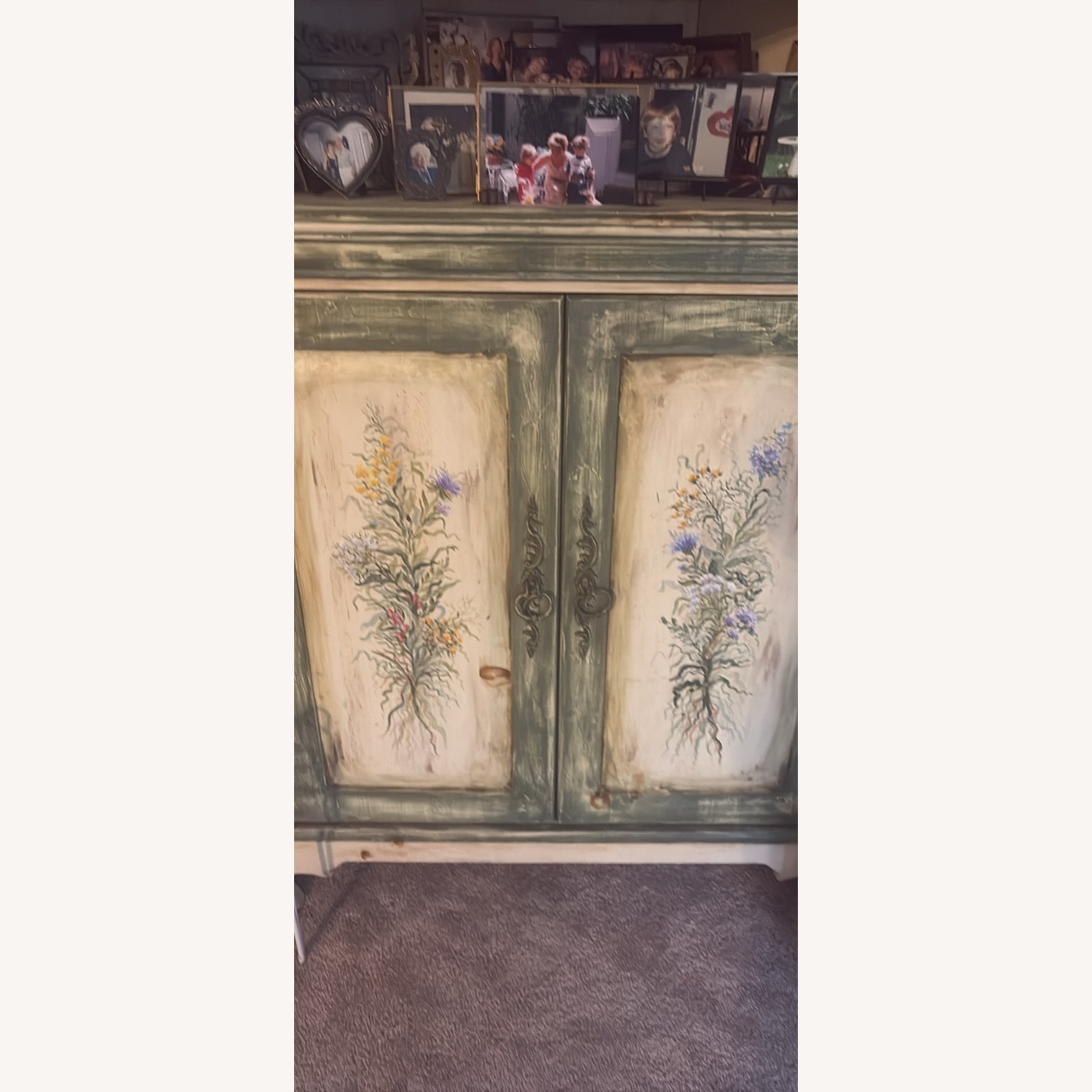 Habersham Furniture Green Wood Armoire - image-4