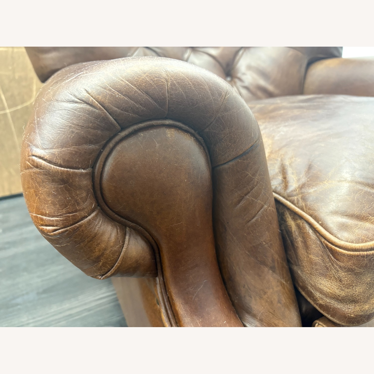 Restoration Hardware Churchill Leather Recliner – Set of 2 - image-17