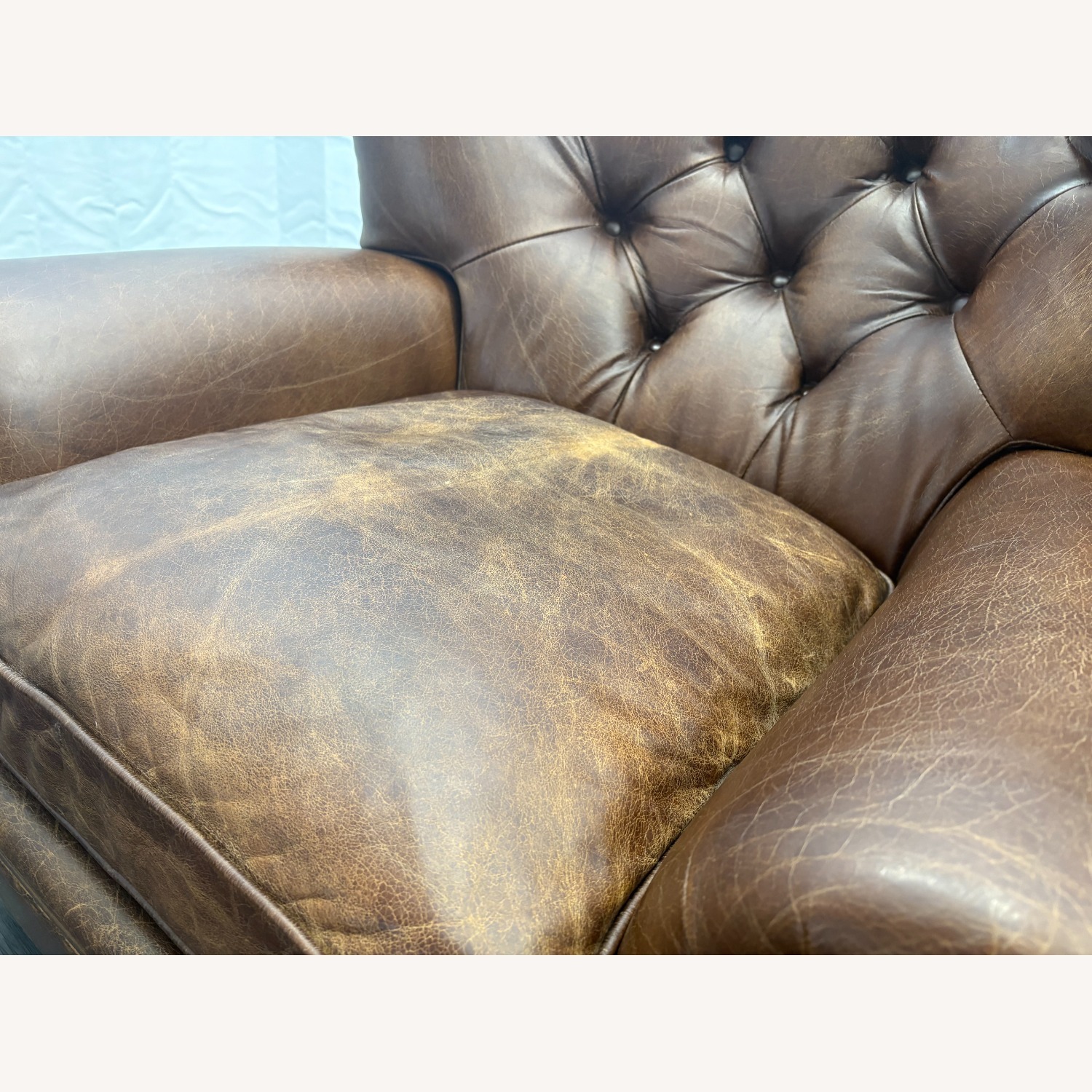 Restoration Hardware Churchill Leather Recliner – Set of 2 - image-14