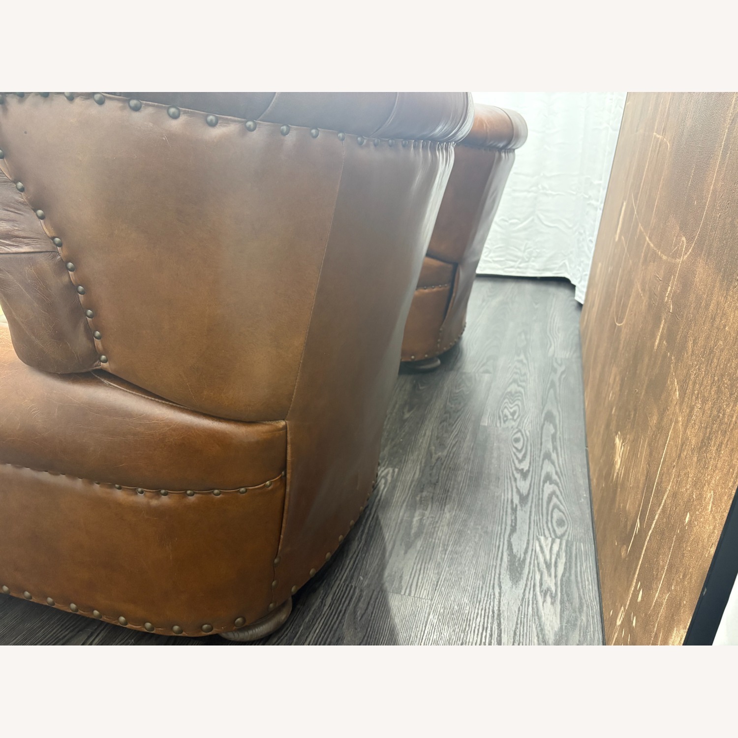 Restoration Hardware Churchill Leather Recliner – Set of 2 - image-19