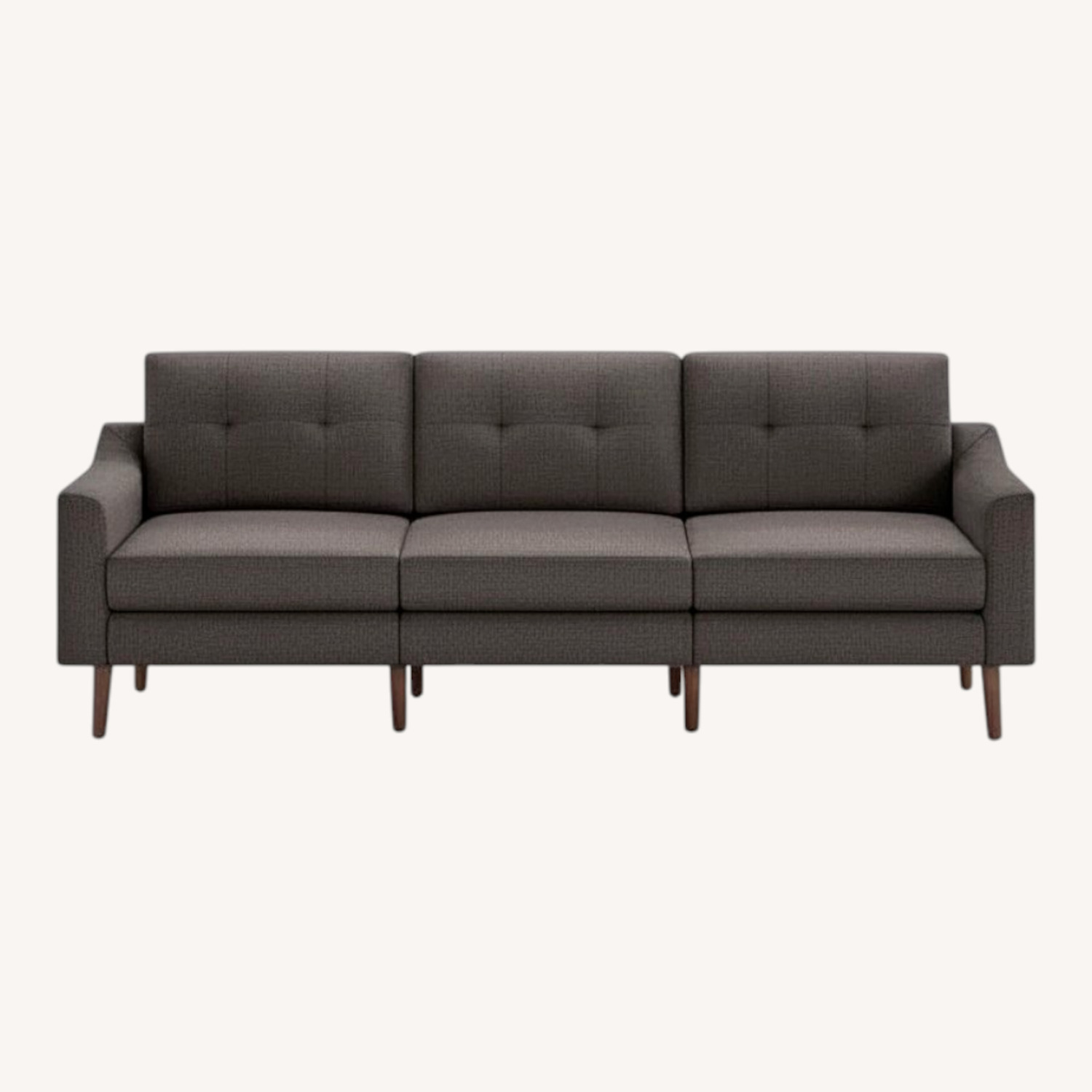 Burrow Nomad Dark Gray Fabric 3+ Seater Sofa - image-0