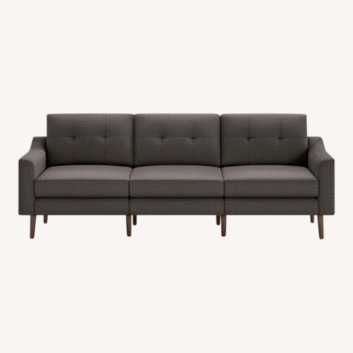 Used Burrow Nomad Dark Gray Fabric 3+ Seater Sofa for sale on AptDeco