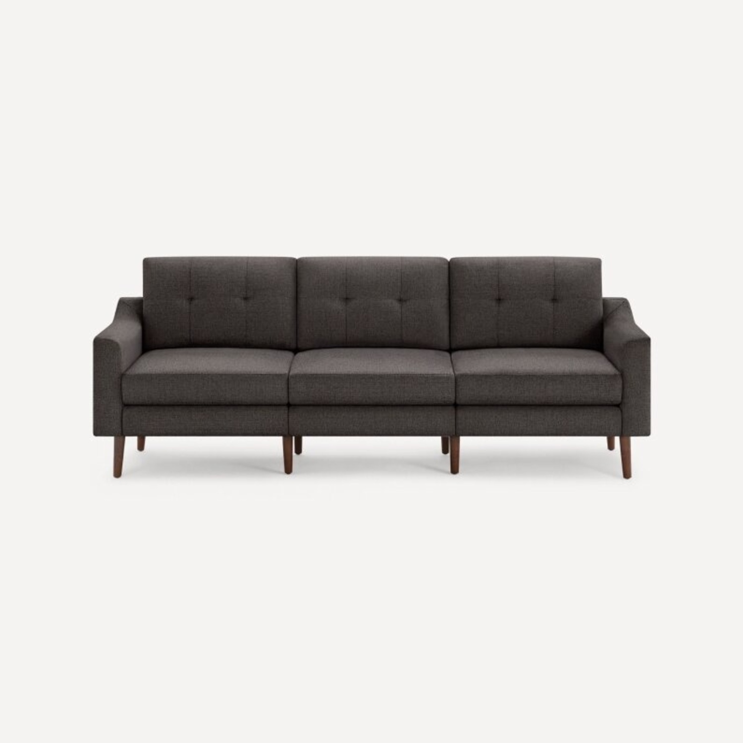 Burrow Nomad Dark Gray Fabric 3+ Seater Sofa - image-4