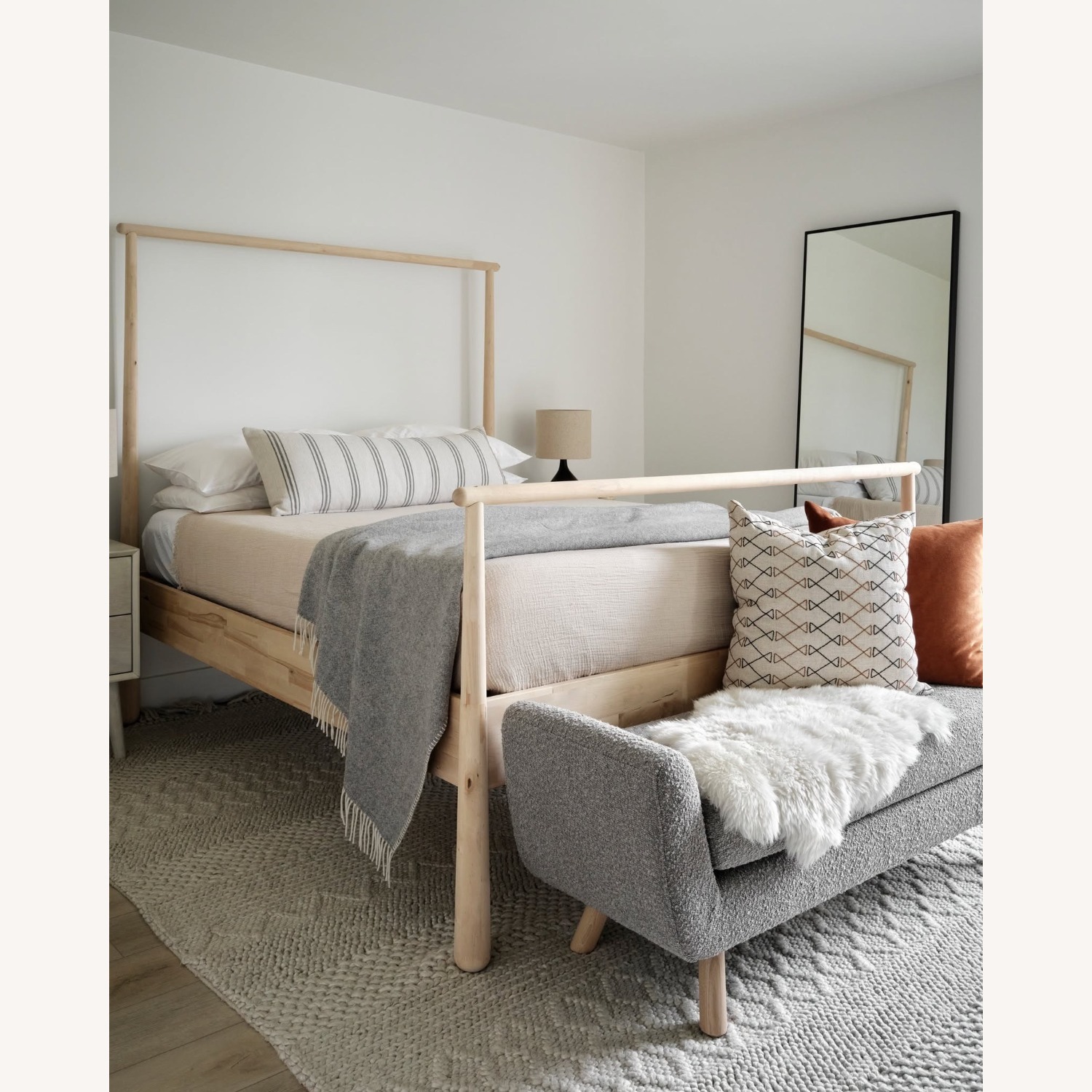 IKEA Gjora Natural Wood Full Bed - image-6