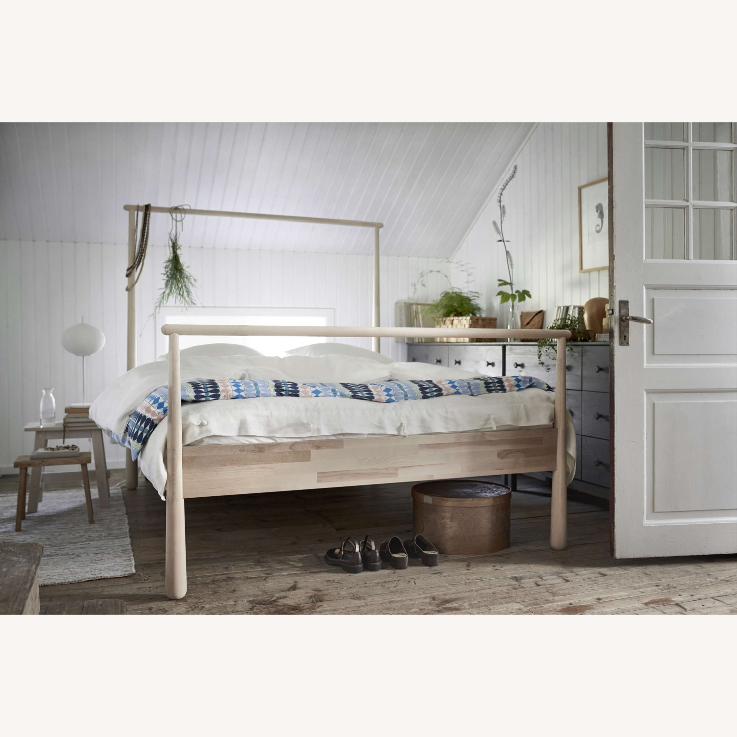 IKEA Gjora Natural Wood Full Bed - image-12