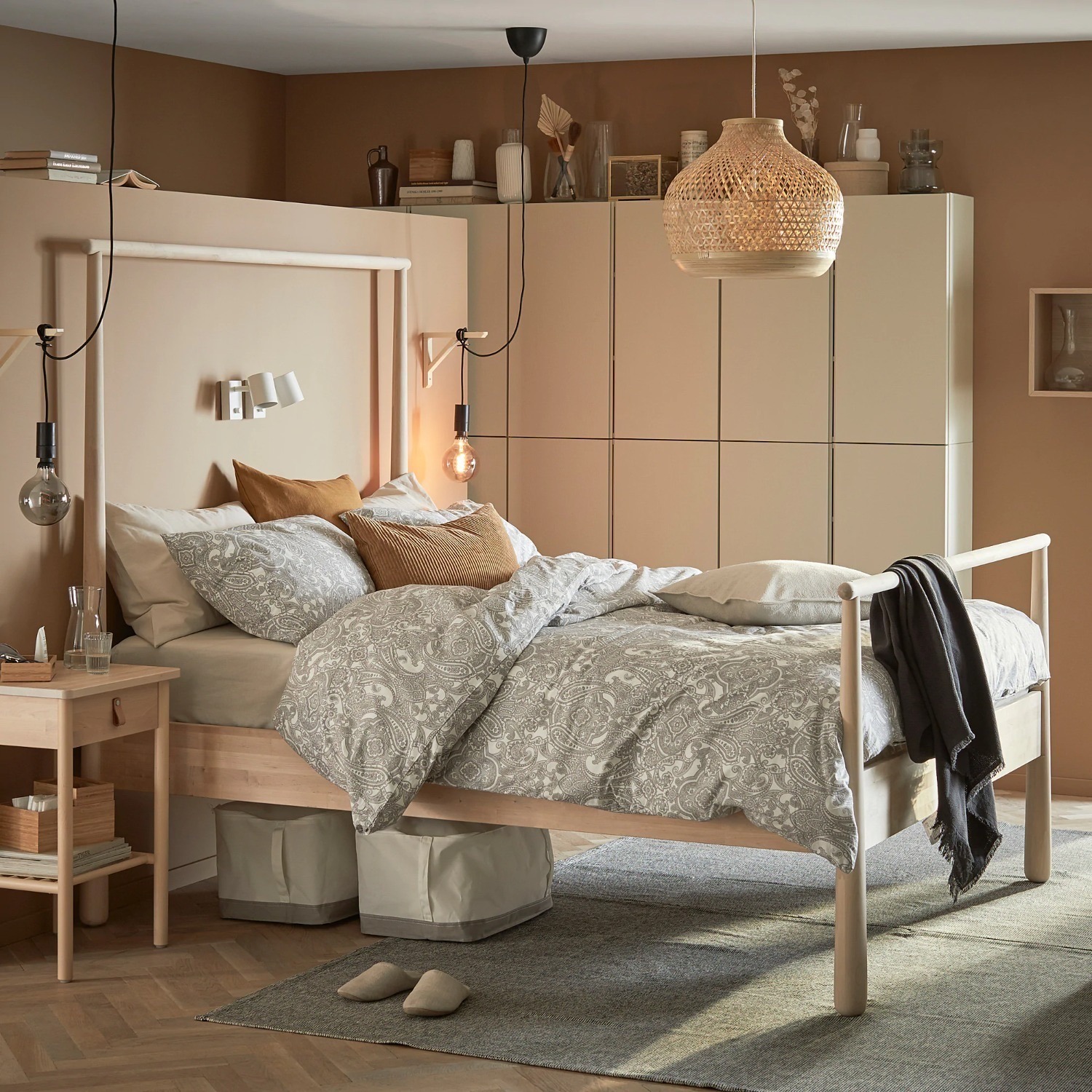 IKEA Gjora Natural Wood Full Bed - image-7