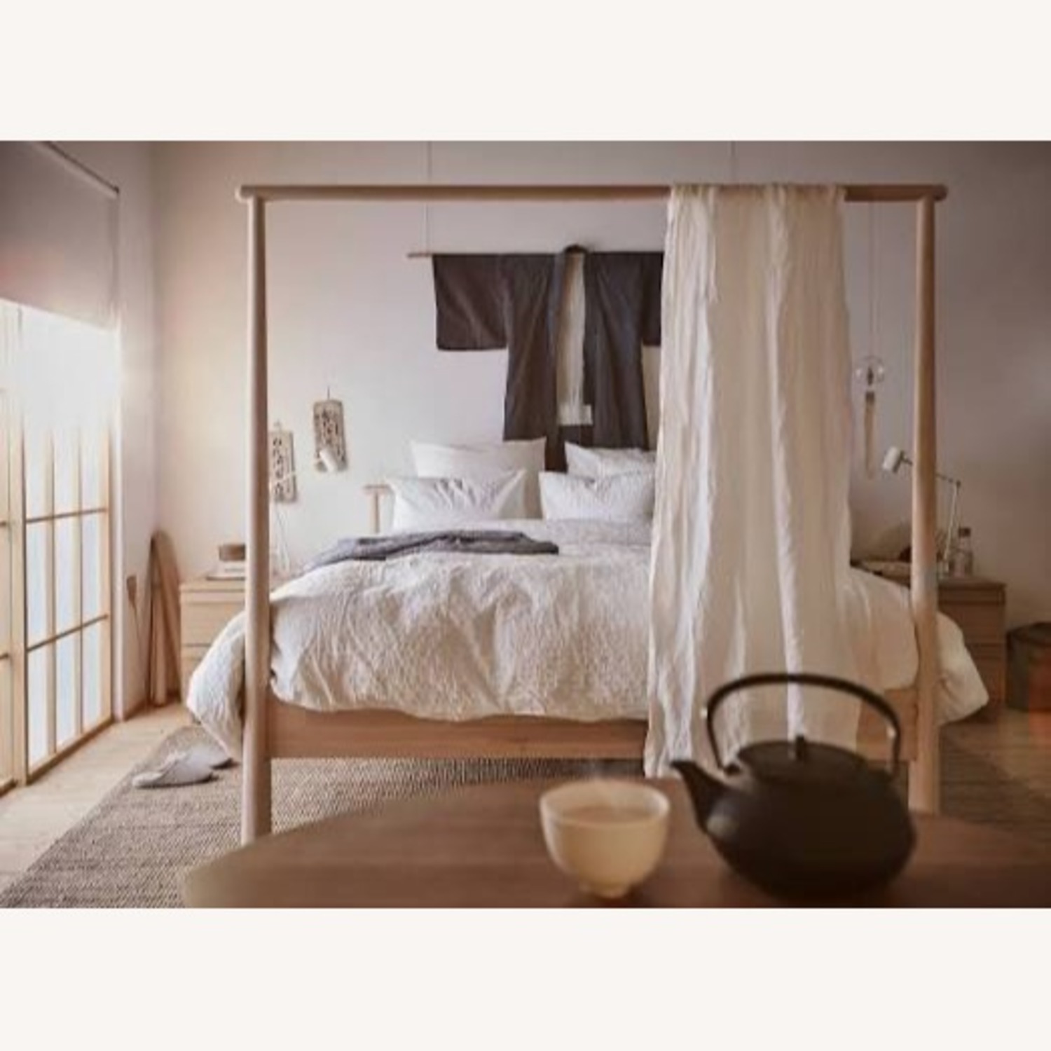 IKEA Gjora Natural Wood Full Bed - image-13
