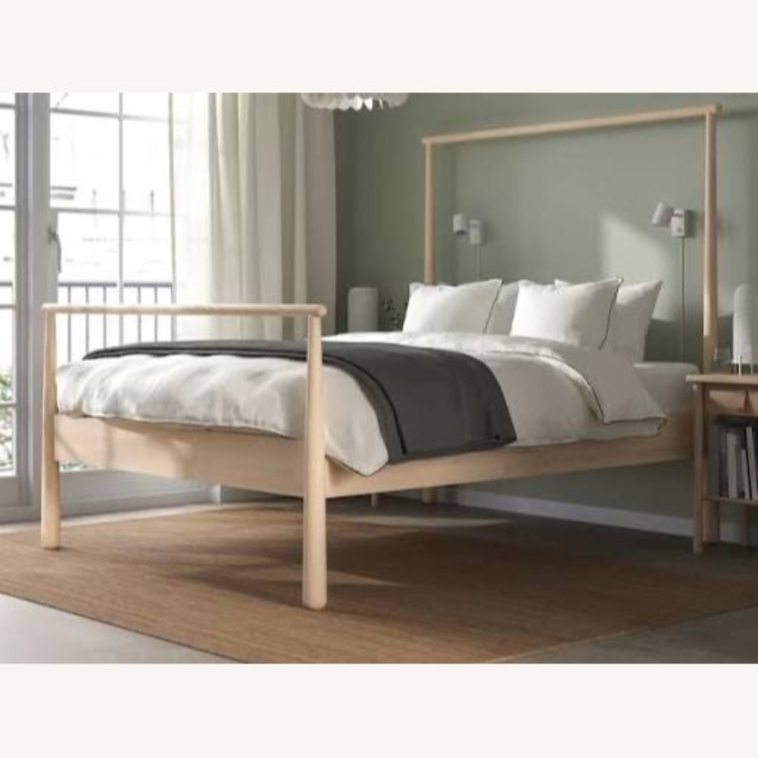 IKEA Gjora Natural Wood Full Bed - image-14