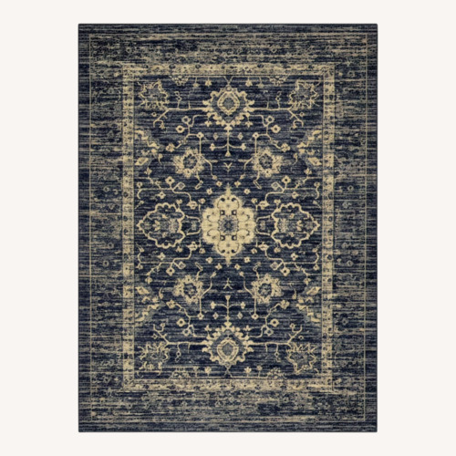 Used Blue Area Rug 8' x 10' for sale on AptDeco