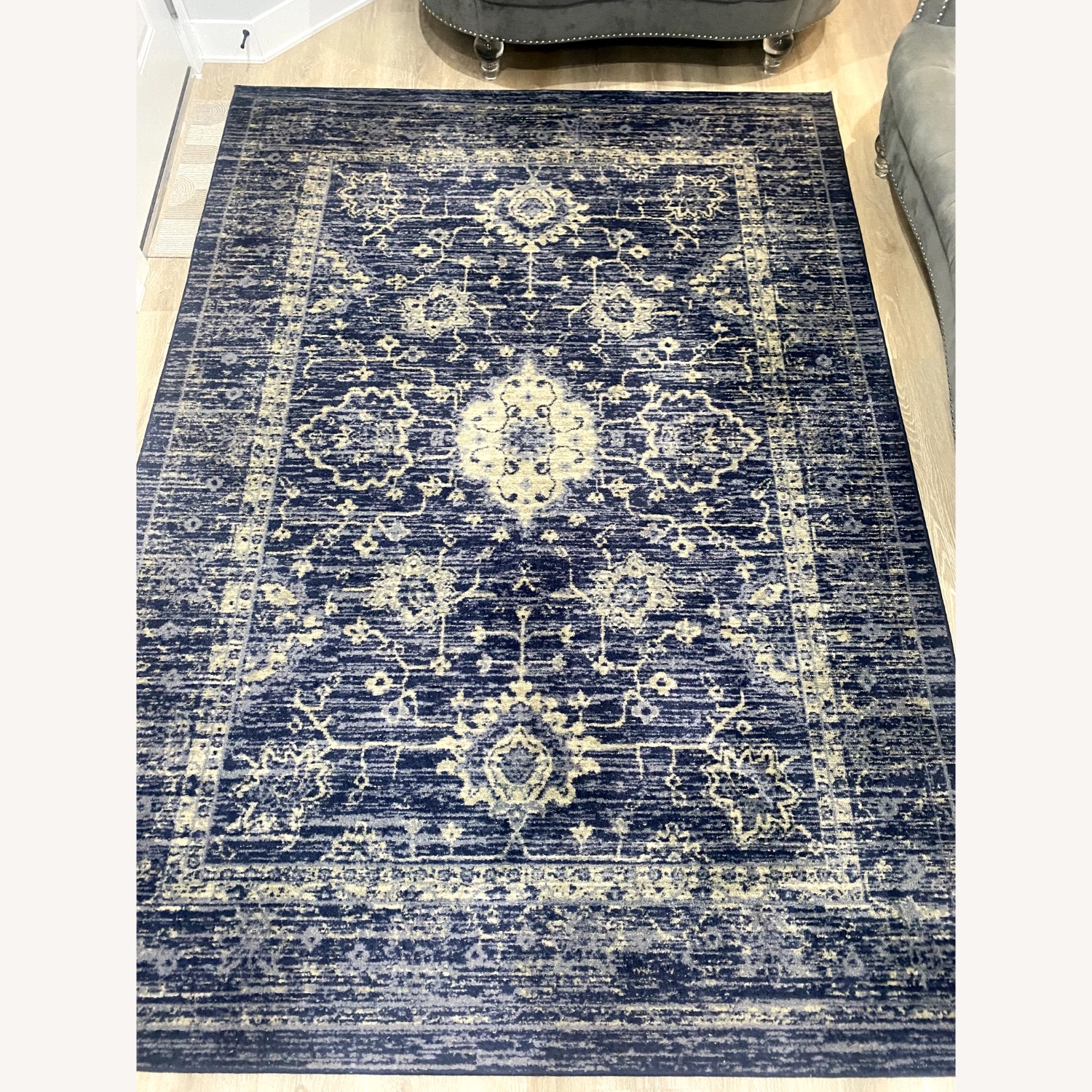 Blue Area Rug 8' x 10' - image-2