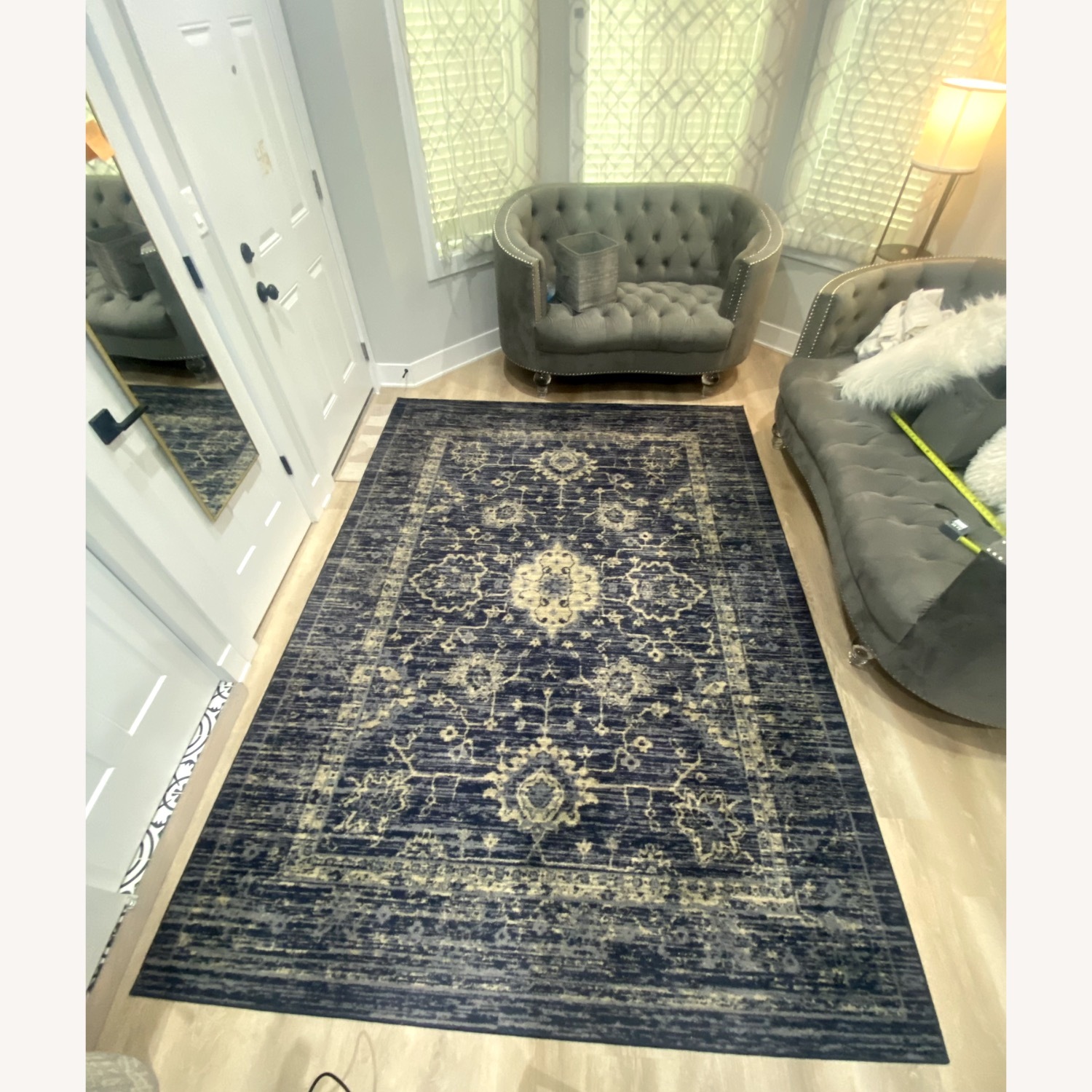 Blue Area Rug 8' x 10' - image-1