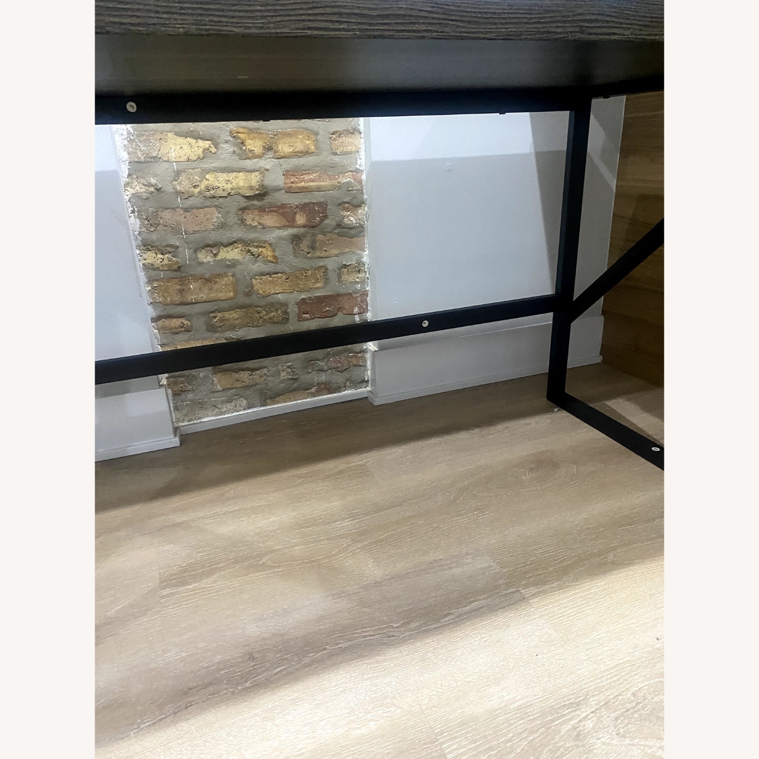 HSH Industrial Light Gray Wood Desk - image-2