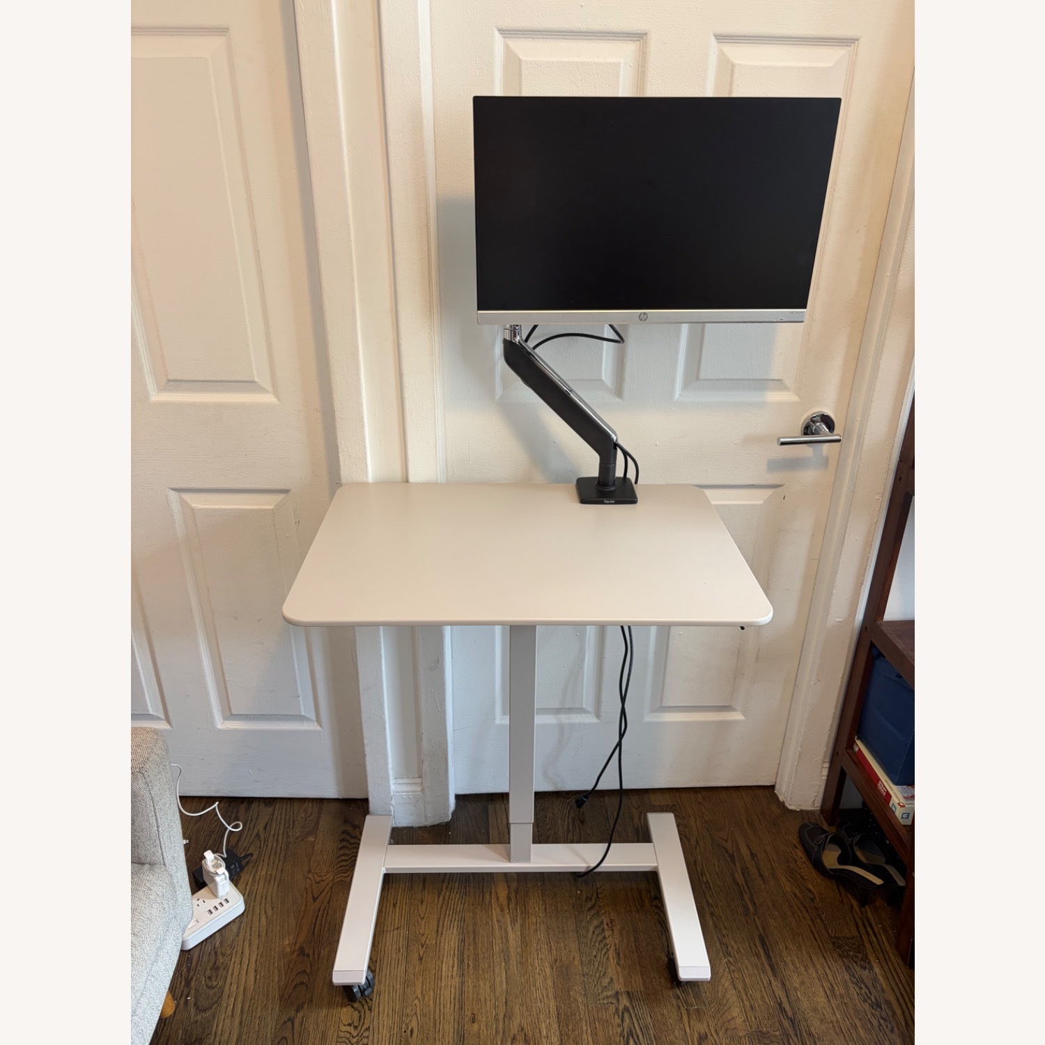 Light Gray Desk - image-1