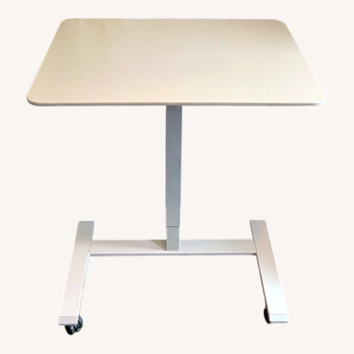 Used Light Gray Desk for sale on AptDeco