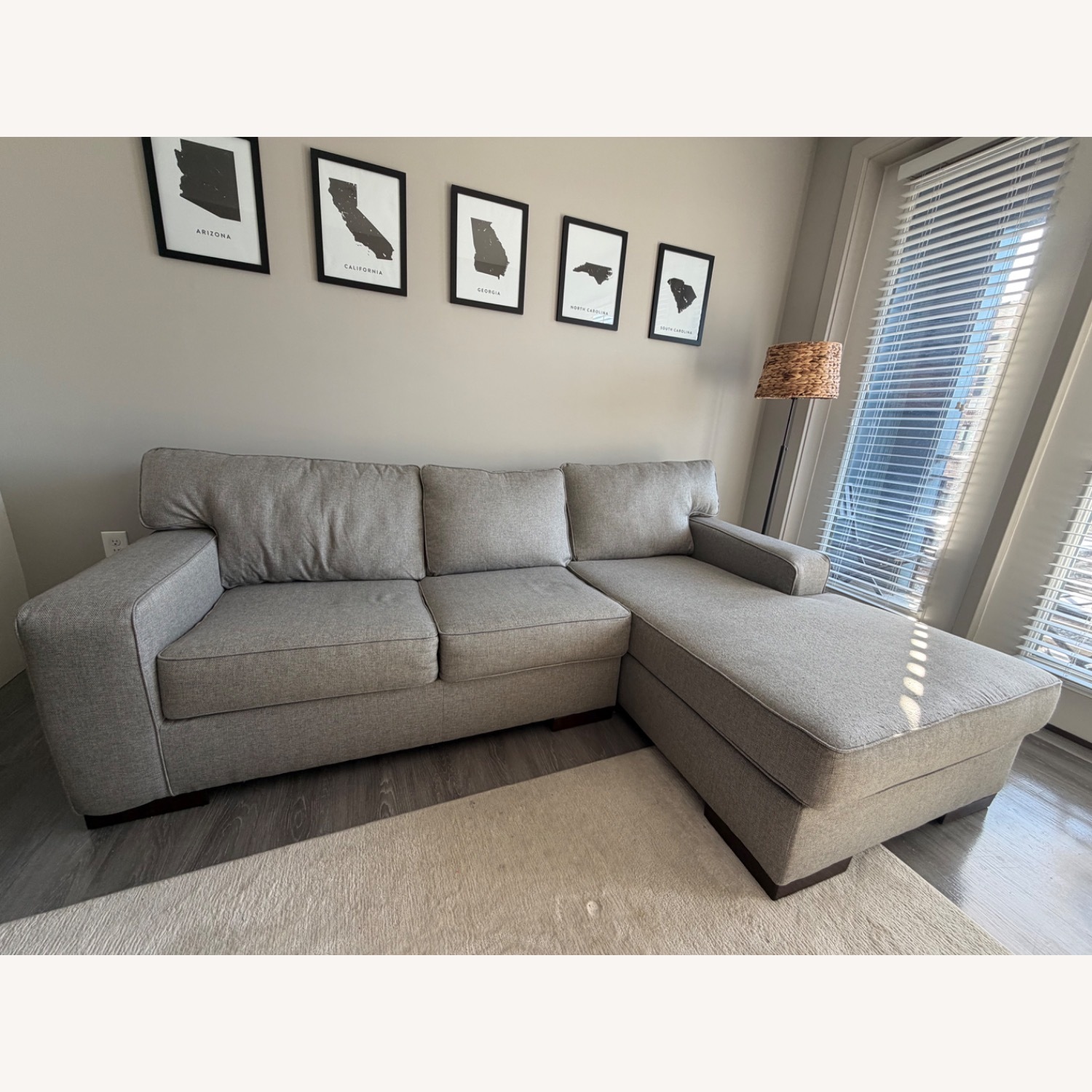 Ashley Furniture Home Ashlor Nuvella® 2-Piece Sectional with Chaise - image-1