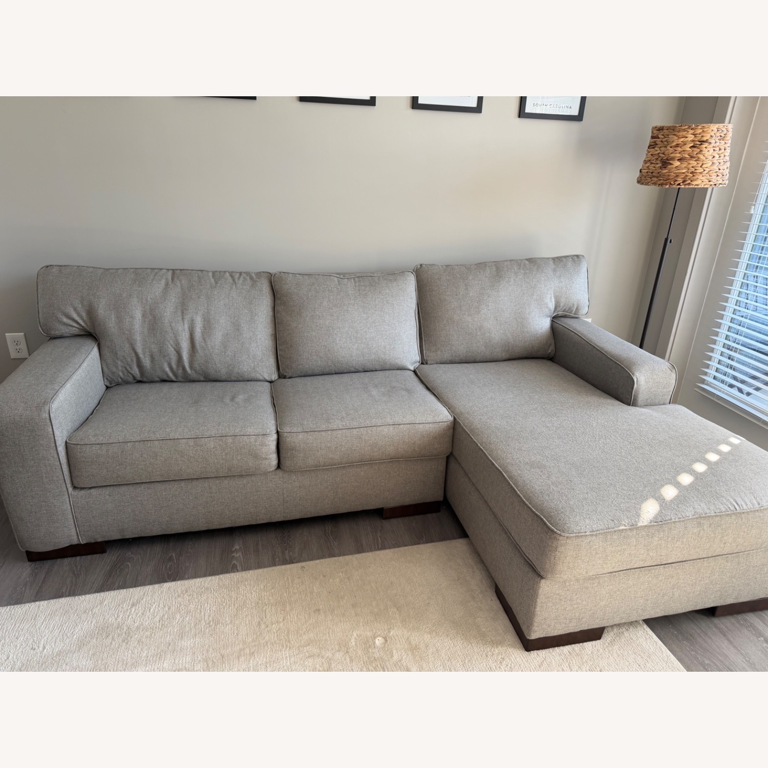 Ashley Furniture Home Ashlor Nuvella® 2-Piece Sectional with Chaise - image-2